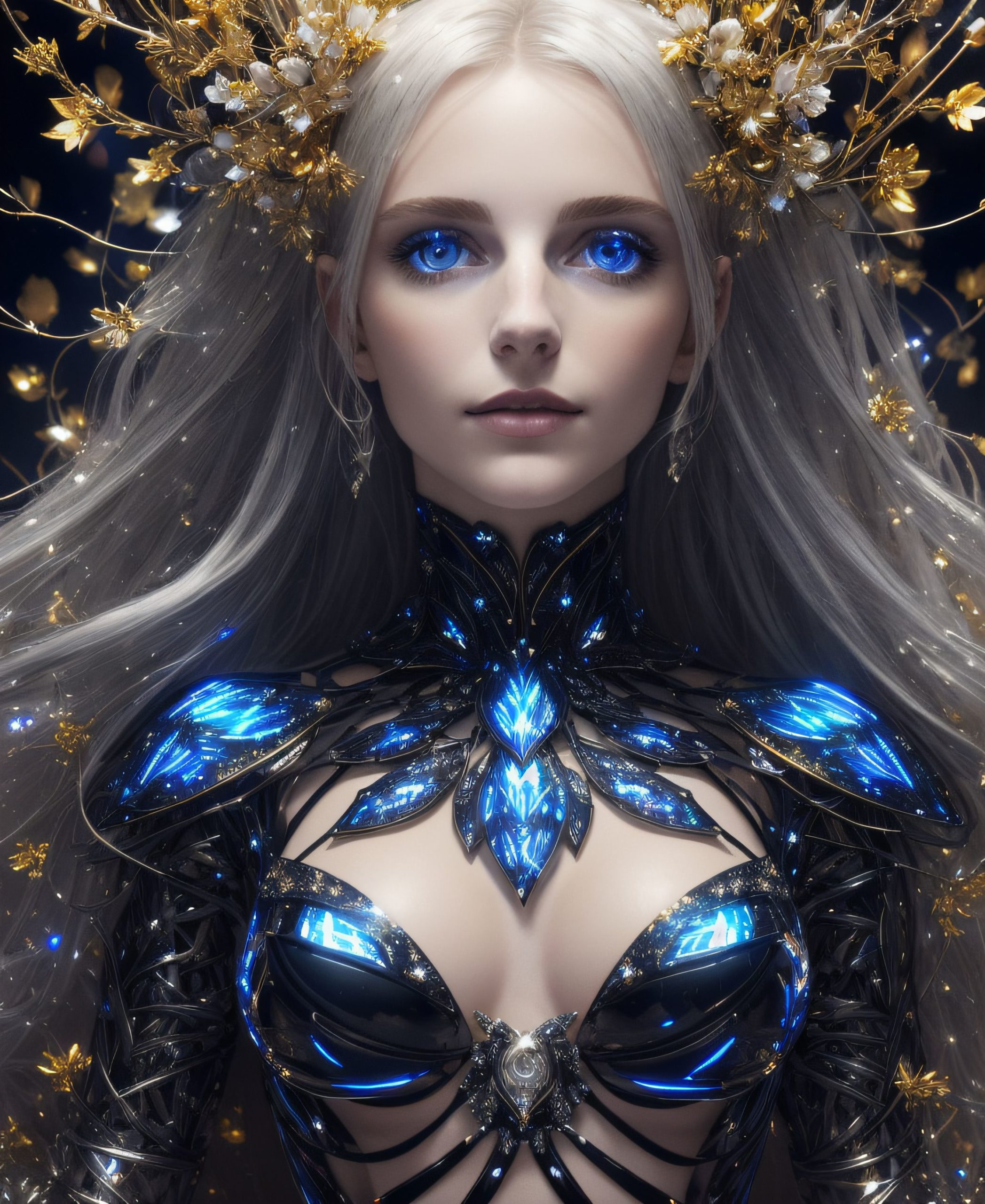 AI Images Pack Golden Queen